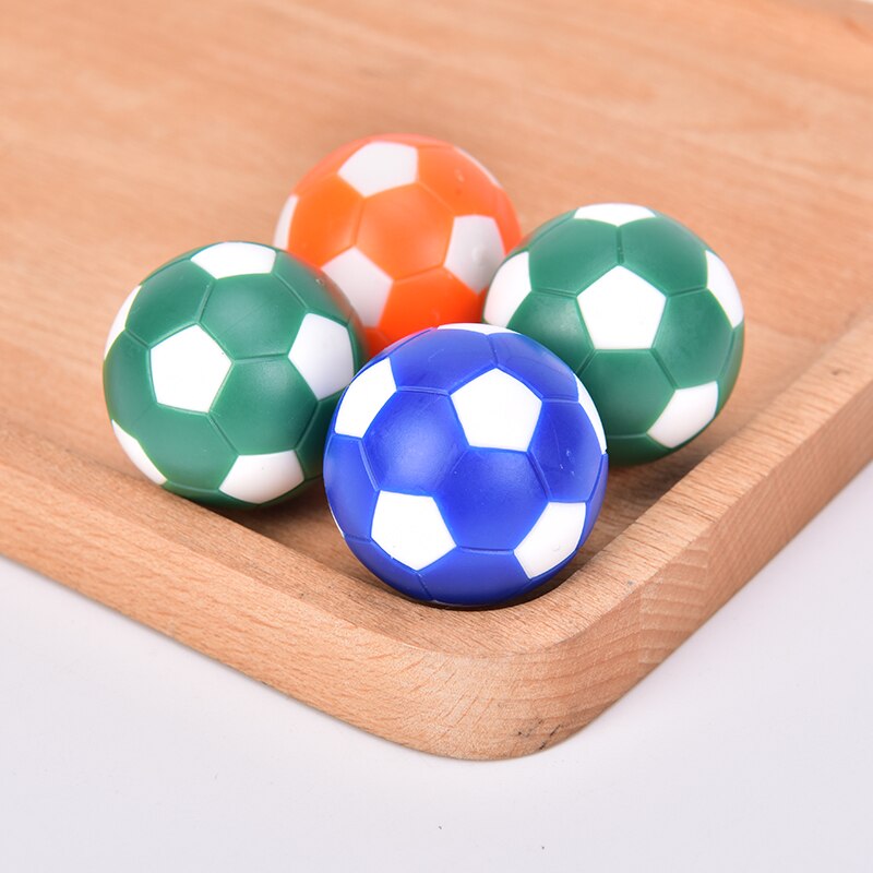 8pcs/set 32mm Mini Colorful Table Soccer Footballs Replacement Balls Tabletop Game Mini Soccer Ball
