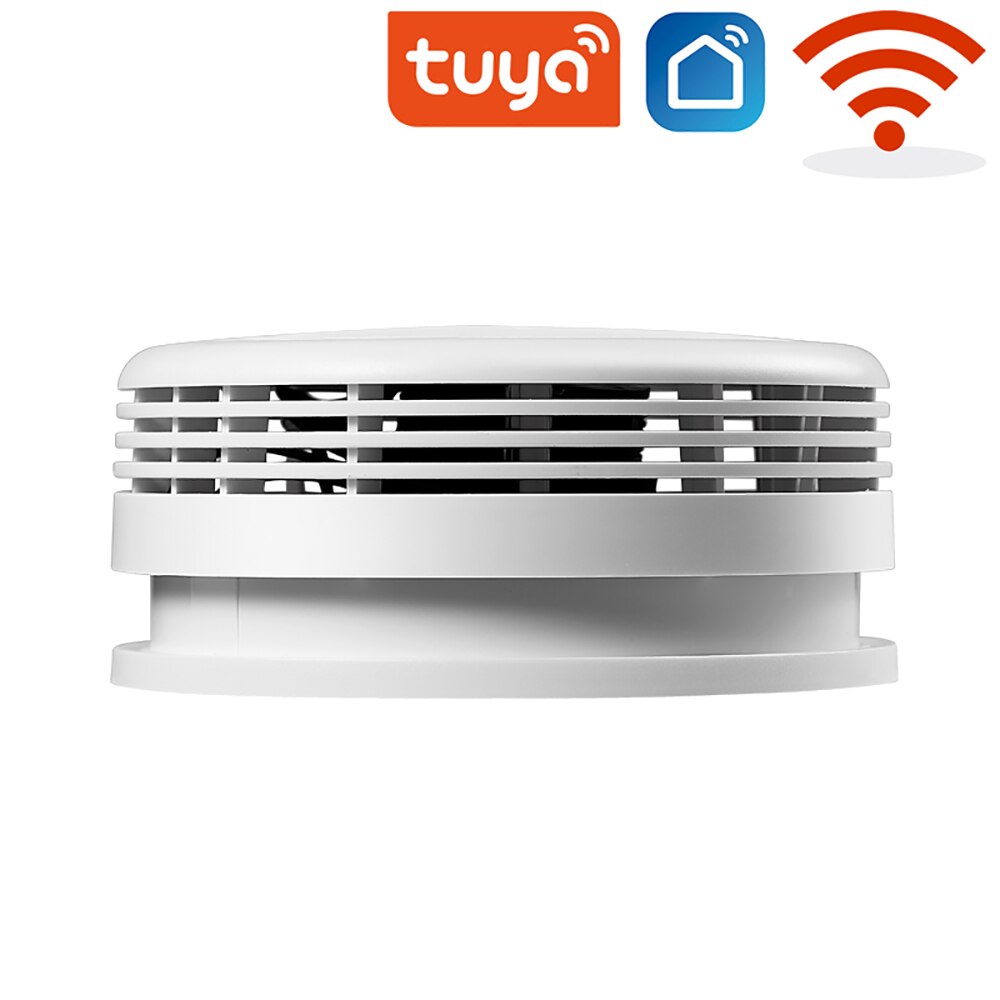 Wireless Home Smoke Detector 80db Fire Protection Firefighter Sensors Store House Security Alarm System