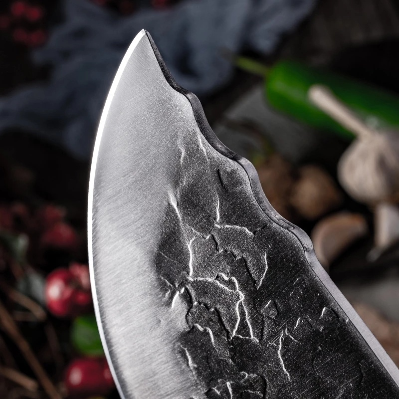 Chef Knife Professional Forged Knife Stainless Steel Kitchen Knife Set Butcher Cleaver Handmade Knife Handmade Set Knives Tools