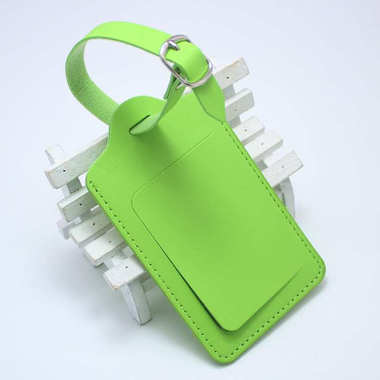 Etichette per bagagli moda accessori da viaggio uomo donna viaggi valigia in pelle etichette per bagagli etichetta portatile
