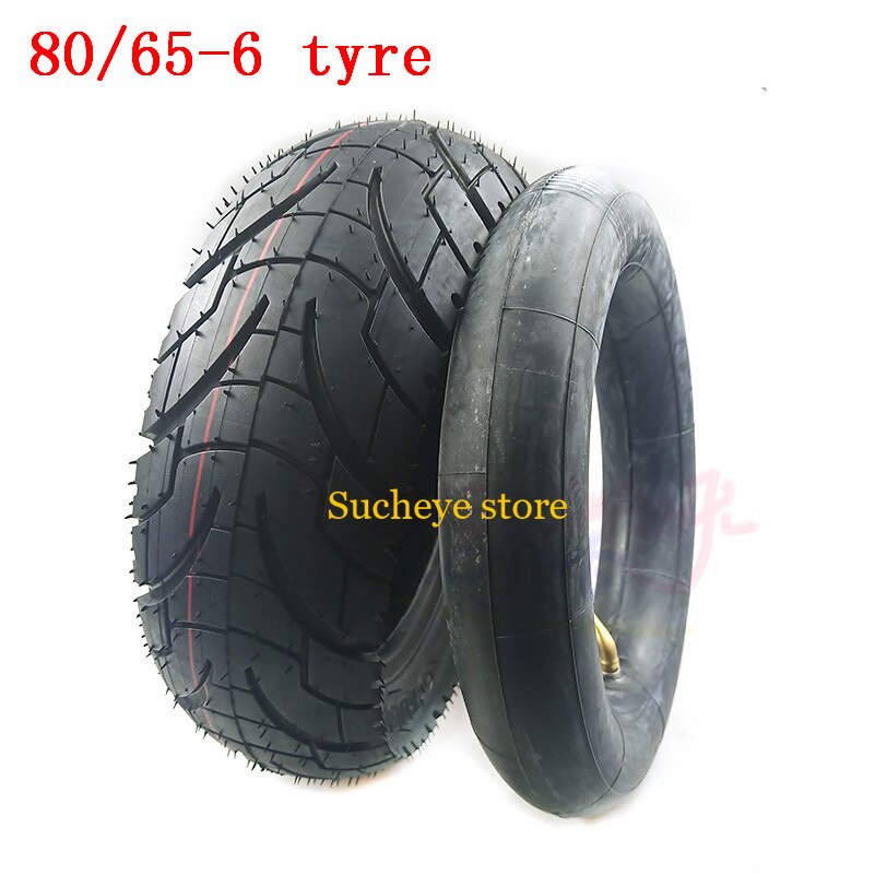 For Speedual Grace 10 Zero 10X Kugoo M4 Pro Tire 10x3 Inch Off-road Inner Outer Tire 255x80 Tire Electric Scooter 80/65-6