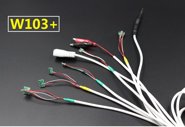 All in one Phone Current Test Dedicated Power Cable Battery Charging Wire for iPhone X 8 8p 7p 7 6 Plus 6 5s 5 4s 4