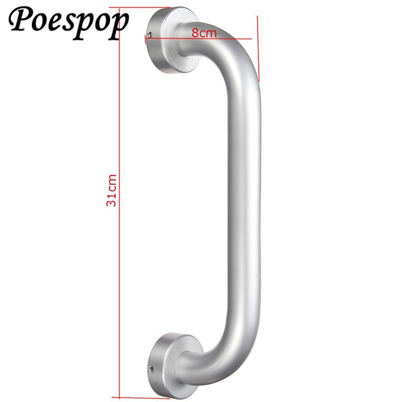 Posepop Wc 30Cm Grab Bar Ruimte Aluminium Badkamer Bad Douche Veiligheid Handvat Bad Grip Grab Bars Helpen Armsteun Leuning