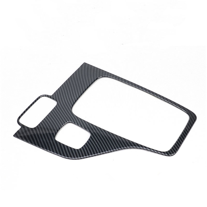 1pc passen Für Ford Ranger wildtrak Zubehör Kohlenstoff faser farbe edelstahl Geschmack Getriebe Tafel abdeckung