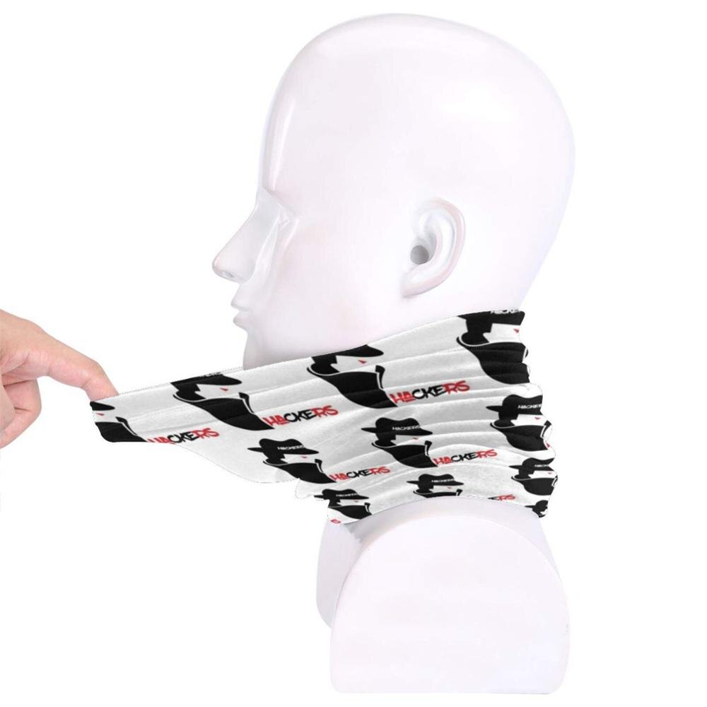 Hackers Microfiber Neck Warmer Bandana Scarf Face Mask Hacker Hack Web Dev Hacker Hacker Back
