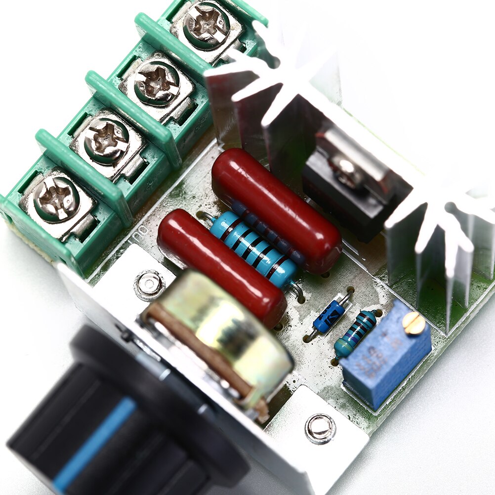 2000W Thyristor Electronic Dimmer 220V Silicon Controlled Rectifier SCR Voltage Regulator Speed Control Temperature Thermostat