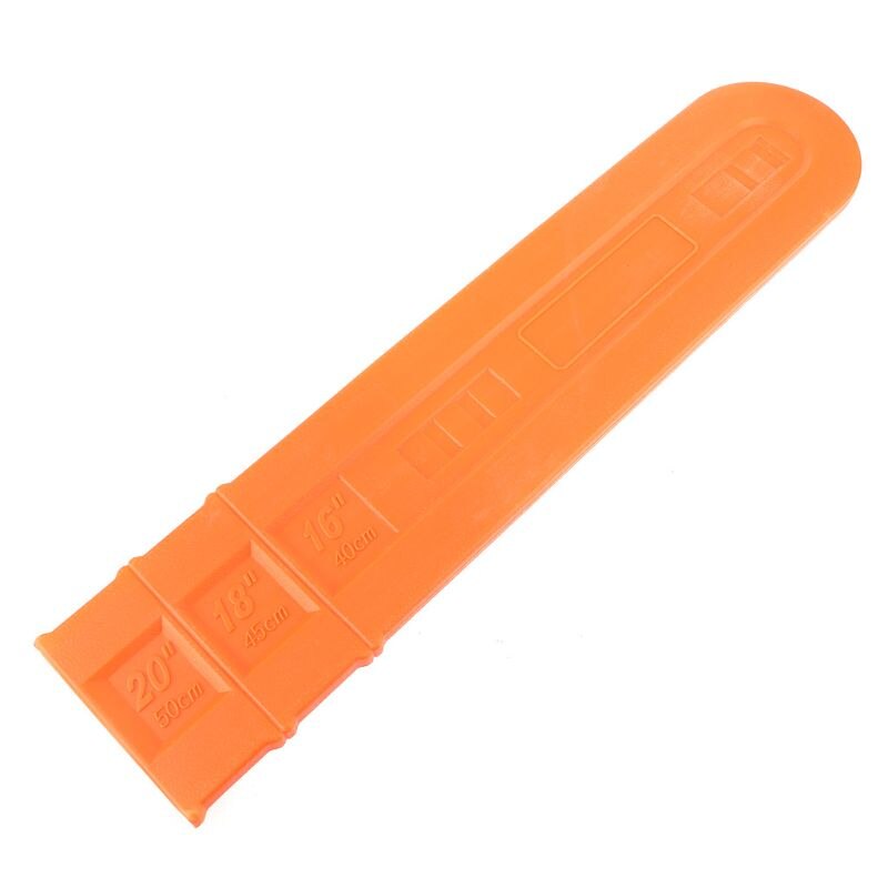 12/16/20/24in Chainsaw Bar Protective Cover Scabbard Protector Universal Guide Y5JA