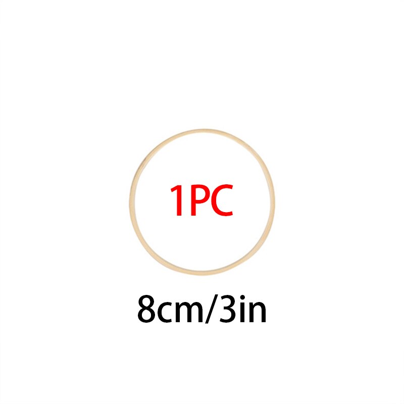 8-40cm Mini Holz Stickerei Kreuz Stich Bambus Band Für Bausatz Ring Stickerei Band Rahmen Große NäHenne Werkzeuge zubehör Dekor: 1PC--8cm