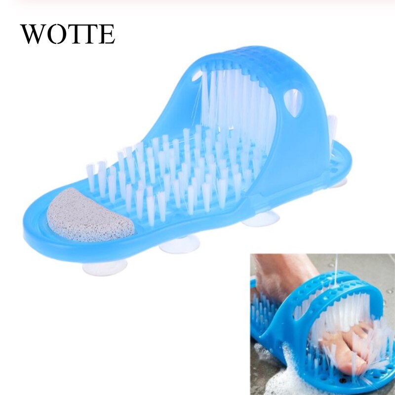 Zapatos de baño para hombre, zapatillas de masaje para pies, piedra pómez, cepillo de ducha, productos de baño para pies, cuidado de limpieza de pies