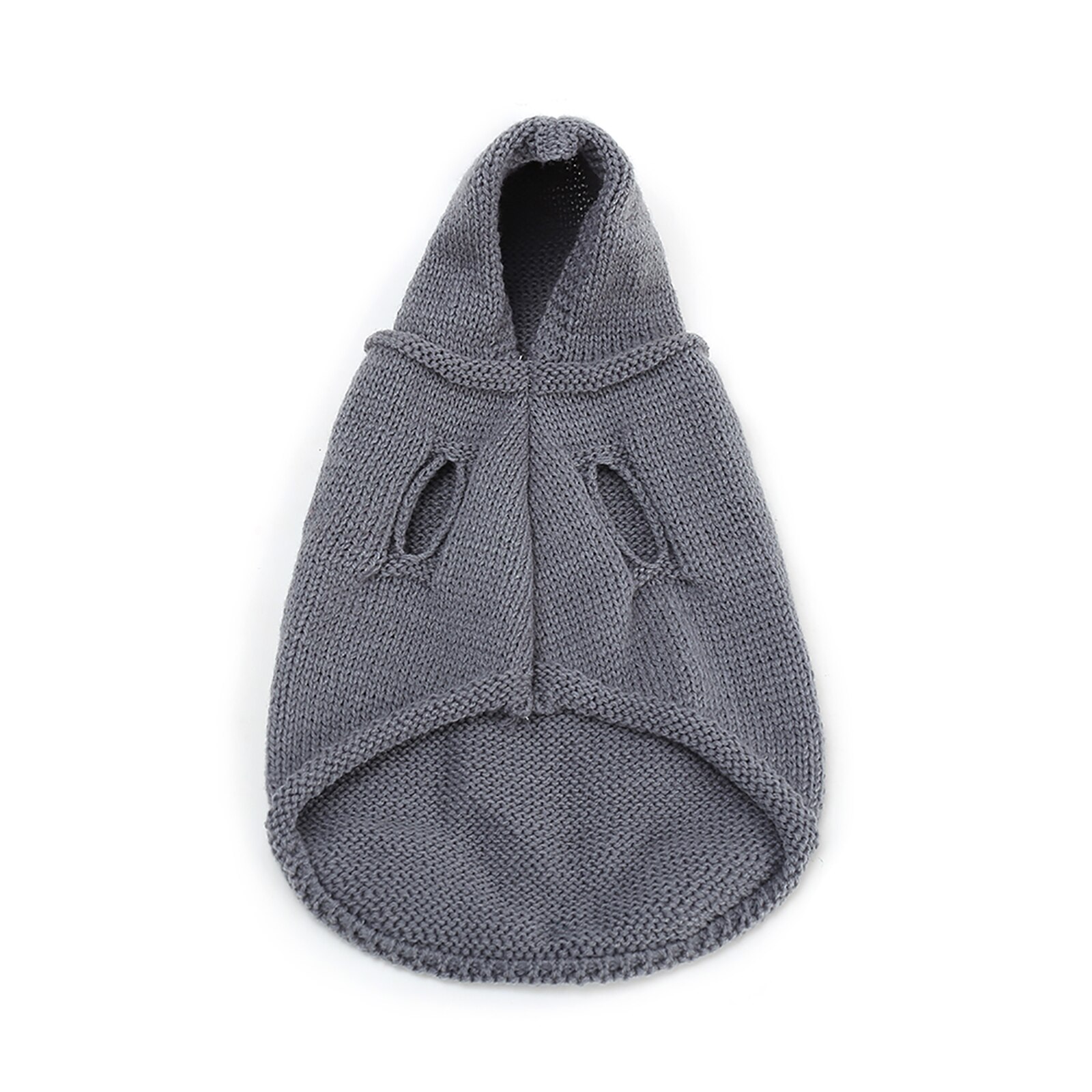 Hiver chien manteau chien vêtements noël doux tricot chien gilet pull pour petits chiens moyens motif classique: Gray / XL