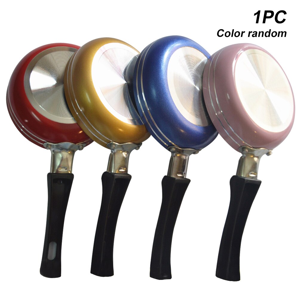 Practical Aluminum With Handle Kitchen Supplies Non-stick Pan Mini Multifunctional Easy Clean Heat Resistant Frying