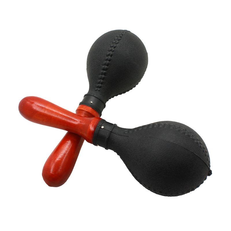 Paar Maracas Shakers Rammelaars Zand Hamer Percussie Instrument