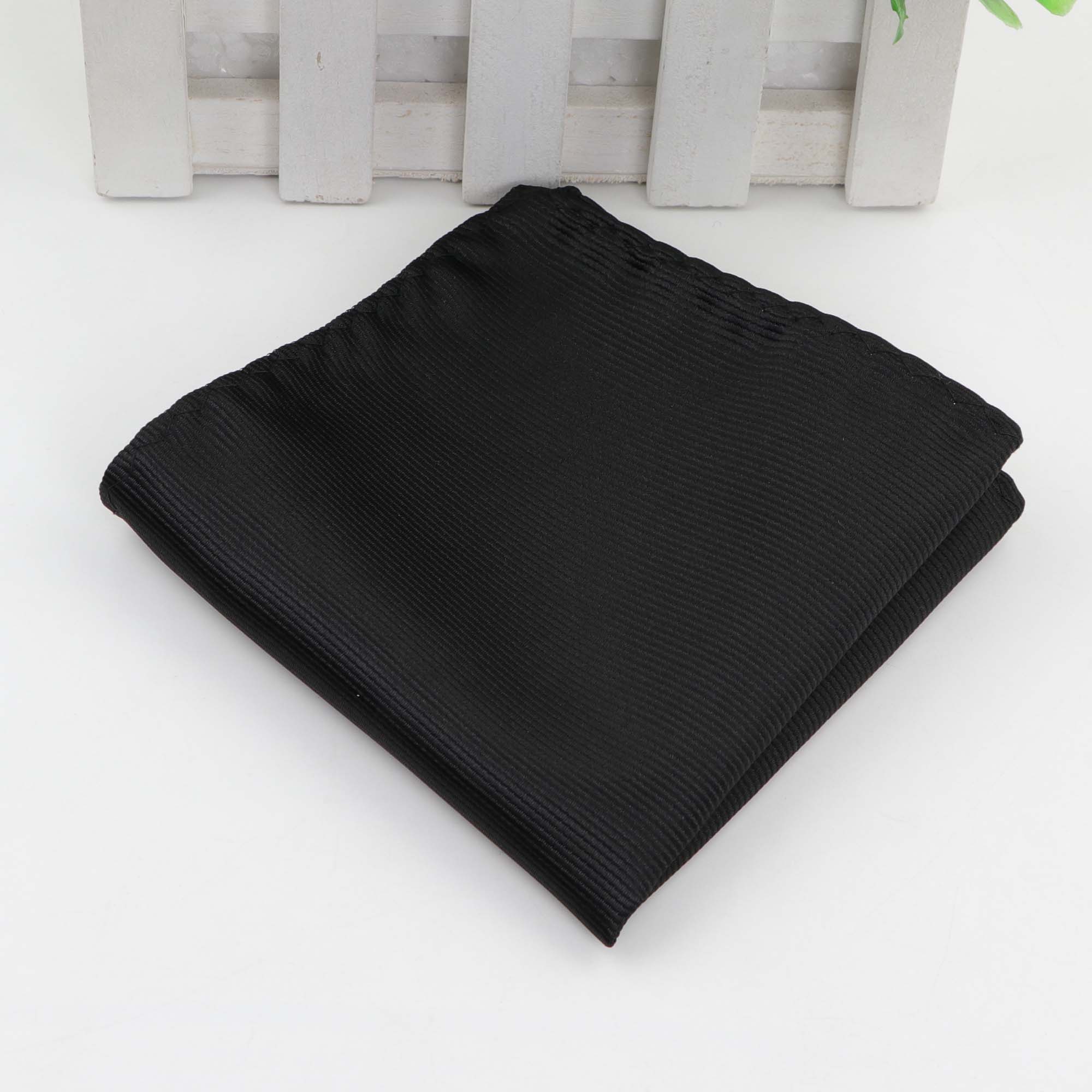 Men Suits Polyester Handkerchiefs Woven Striped Pocket Square Hankies Business Casual Pockets Hanky: 3