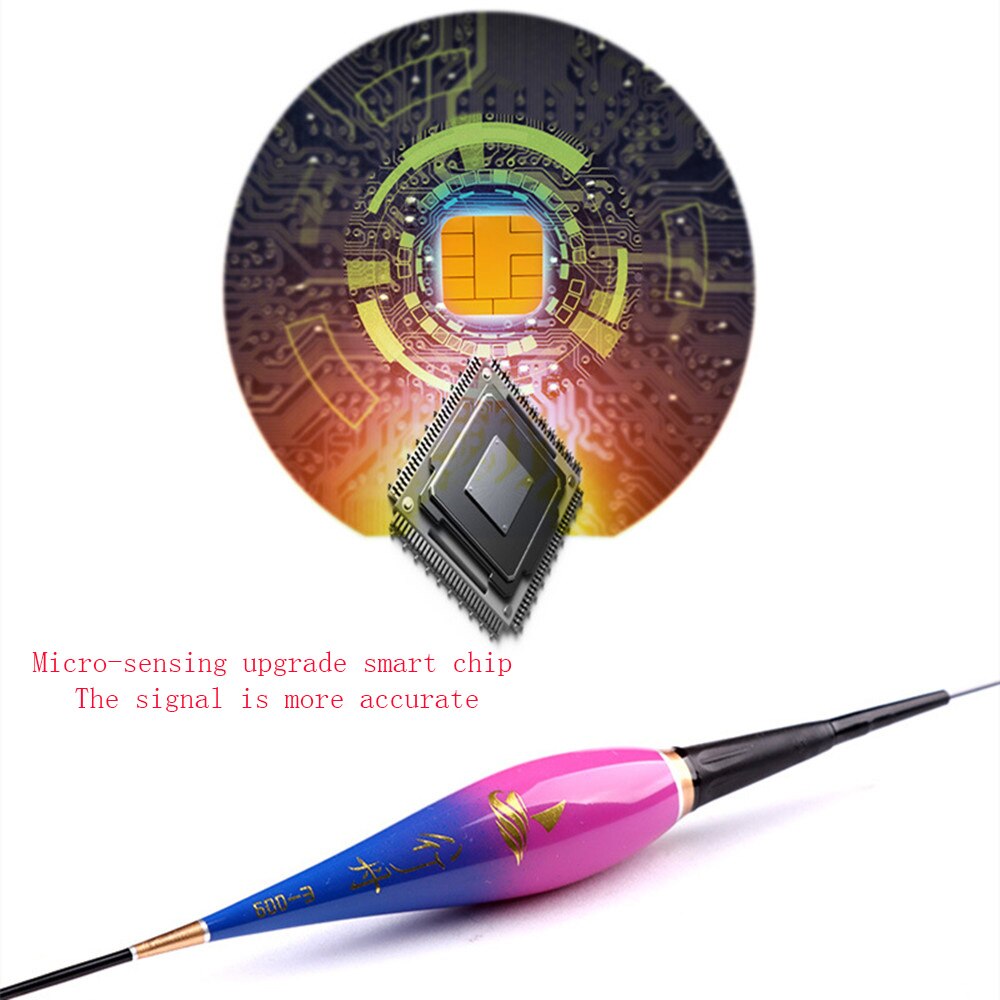 Attrezzatura per galleggiante da pesca con allarme intelligente a portato con batteria CR425 accessori per tappo per patata fritta con rilevamento a gravità