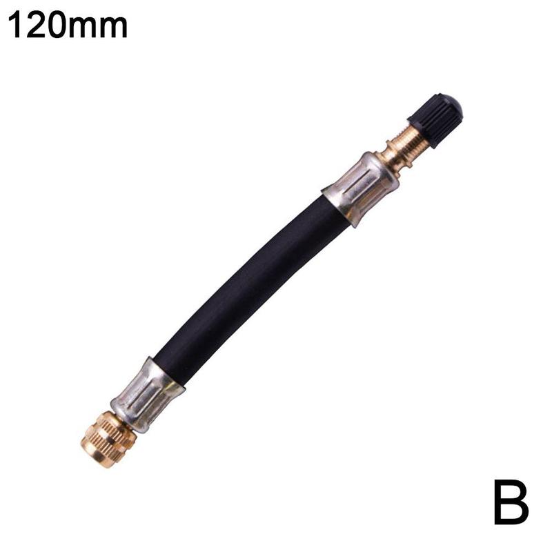 Opblaasbare Buis Verlengstuk Diverse Gevlochten Flexibele Slang Ventiel Rubber Slang Staaldraad Auto Wielen Band Ventiel Adapter: B