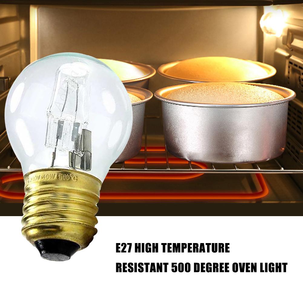 E27 40w varm hvid ovn komfur lampe varmebestandigt lys 110-250v
