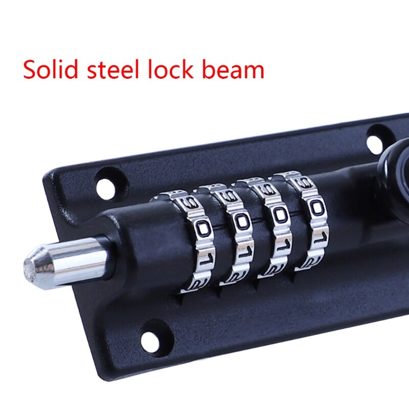 Strong Combination Locking Bolt Set Your Own Code and Change Bolt Lock -4 Digit