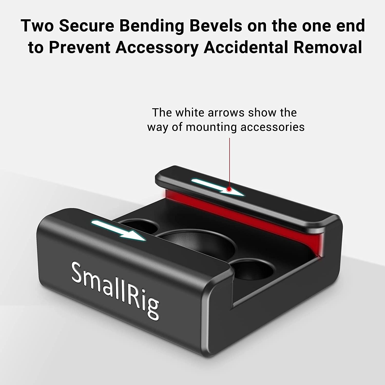 SmallRig uniwersalny zimno adapter robić montażu wspornik (2 sztuk paczka) z śrubin mocujące dla światło doprowadziło robić kamery mikrofon-2060