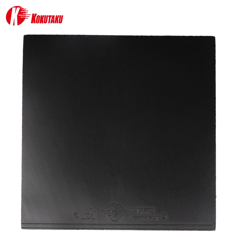 Kokutaku M3 Tacky Table Tennis Rubber Pimples In with Sponge Ping Pong Tenis De Mesa Cake Sponge: Black 2.1MM