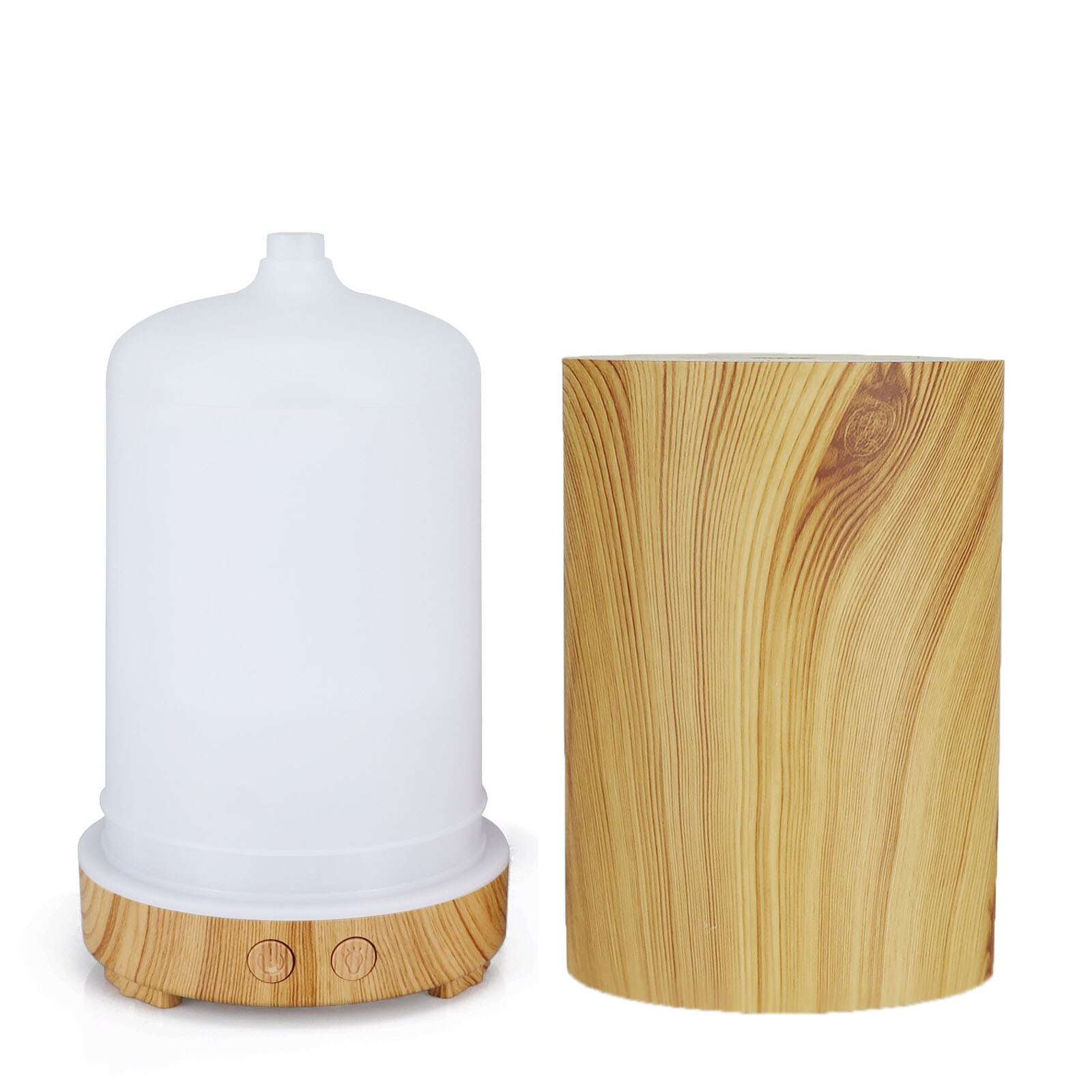 Bamboo Home 200ml Aroma Diffuser Mini Wood Grain Desktop Colorful Ultrasonic Humidifier Purifier Mist Meker Difusor De Aroma