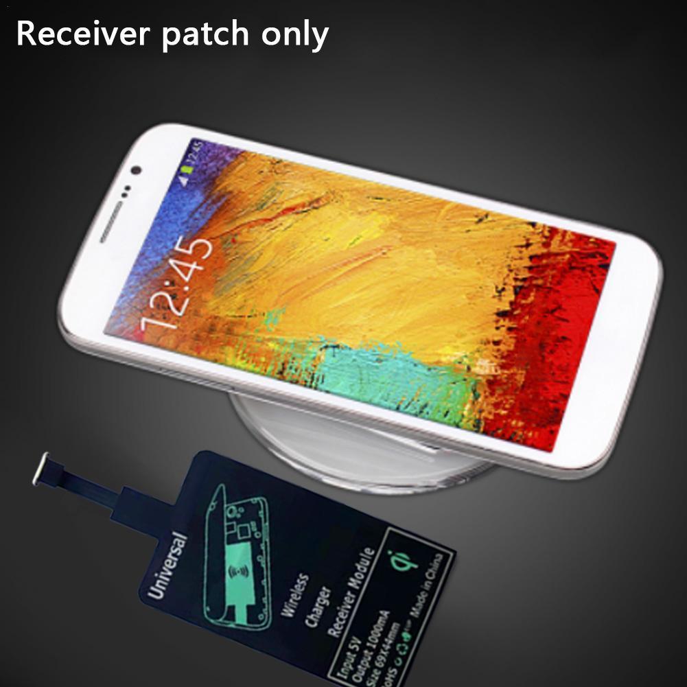 Draadloos Opladen Ontvanger Patch Voor Android Type-C Universele Micro Usb Type C Snelle Draadloze Oplader Adapter 600-8000mA