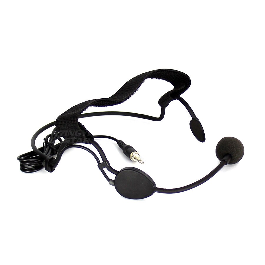 Headworn Condenser Mic Headset Microphone 3.5mm Male Screw Jack Microfone For Karaoke Wireless System Transmitter