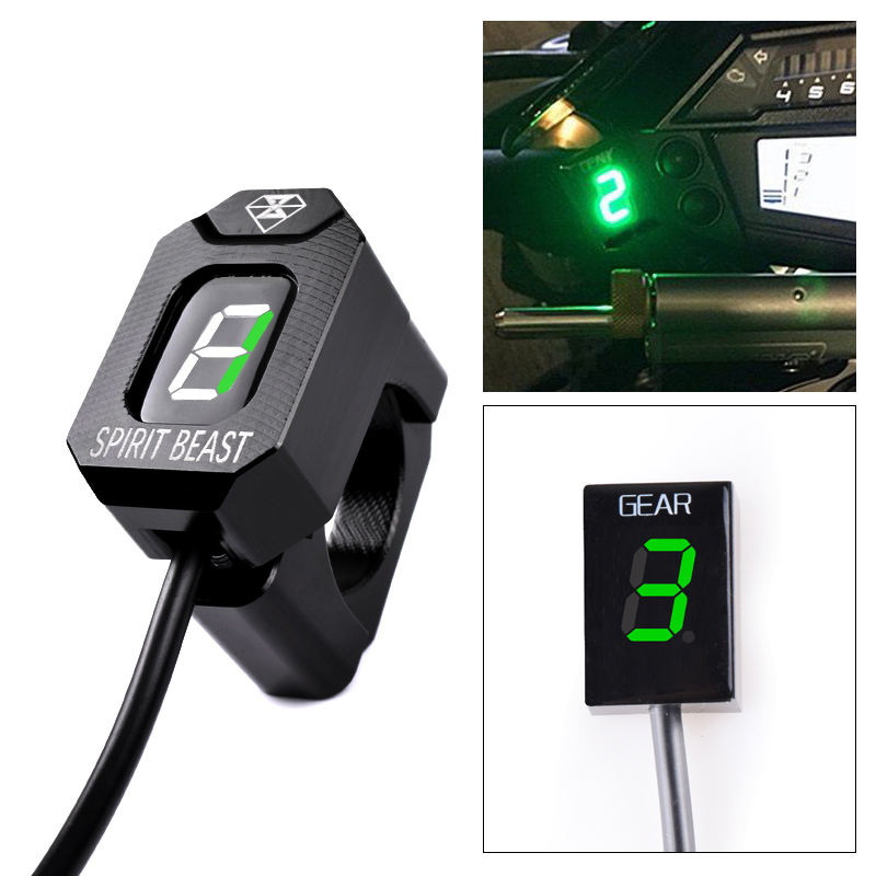 Pour Yamaha YFZ450 ATV YFZ 450 2007 Moto1-6 niveau compteur numérique moto Plug & Play indicateur de vitesse accessoires de moto