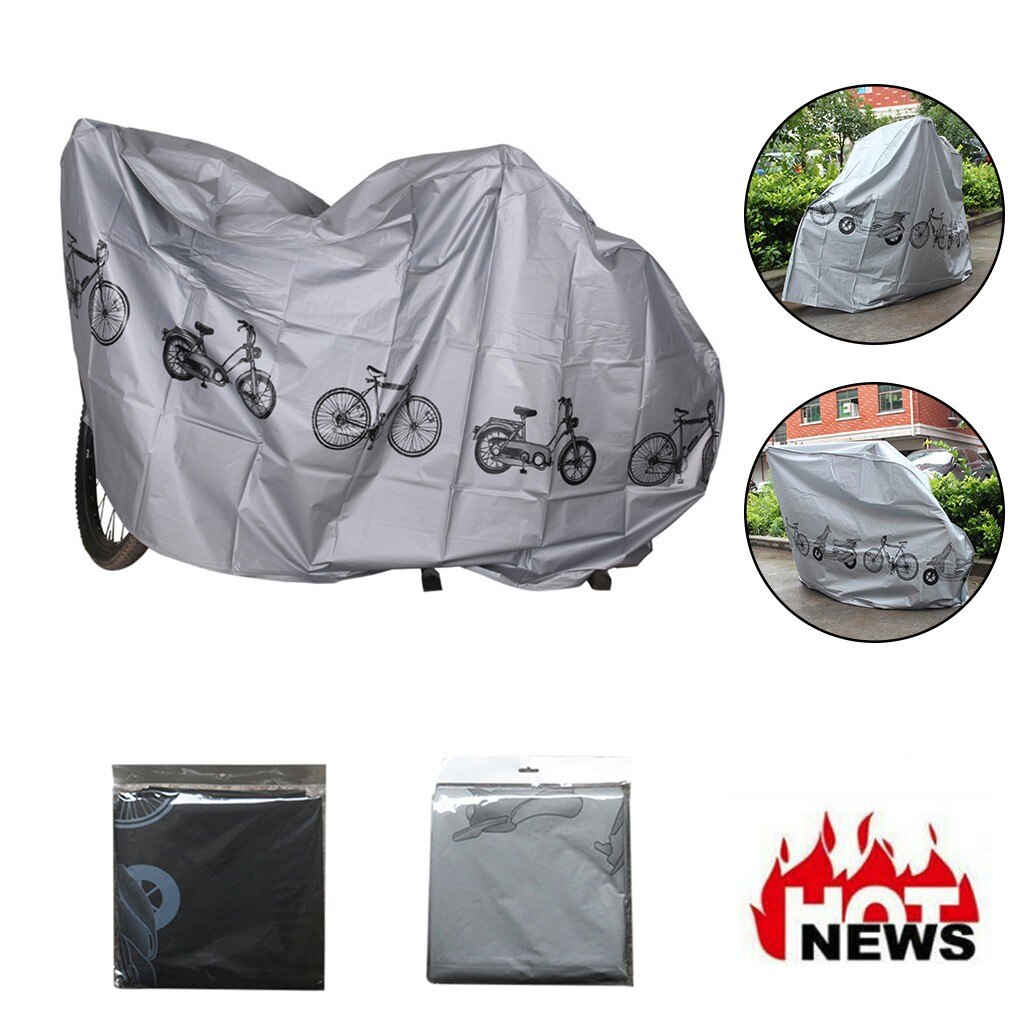 Motorcykel scooter cykel støvtæt vandtæt regndæksel cykeldæksler cykelkasse dækker støvbeskyttelse cykeltaske telt #40