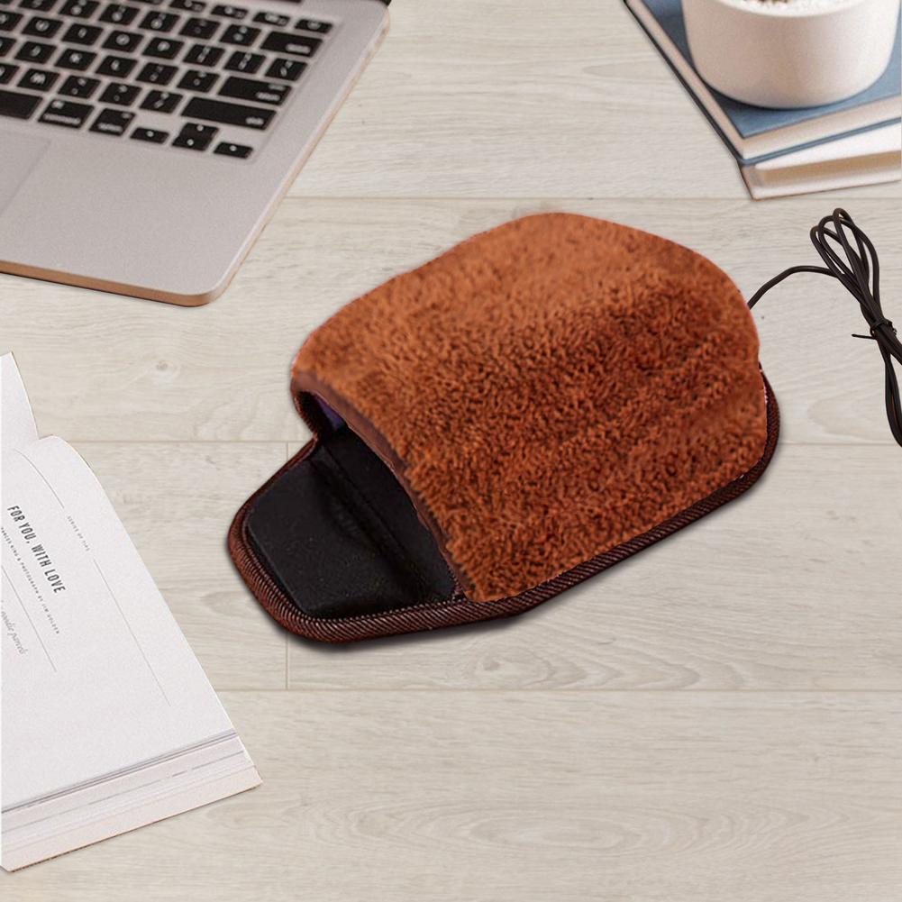 Usb Verwarmde Muismat Handwarmer Muismat Mat Mause Met Wristguard Warm Winter Muis Mat Mousepad Voor Pc Laptop