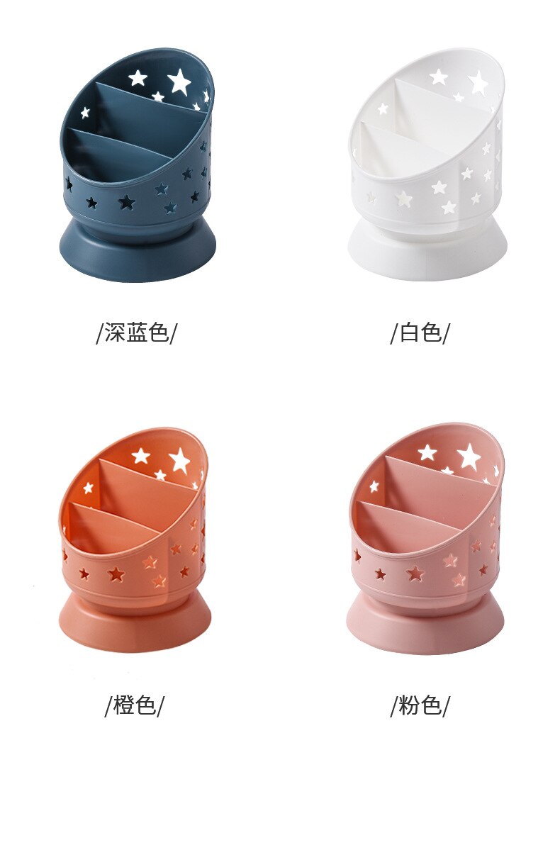 Cute Japanese Office Storage Box Simple Pen Holder Dressing Room Large Capacity Storage Box desk storage stationery organiser