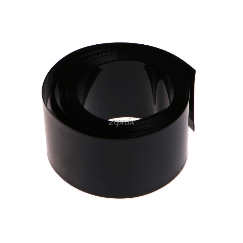 2M Pvc Krimpkous Wrap Kit Voor 18650 18500 Batterij Platte Ronde 18.5Mm Rental &amp;