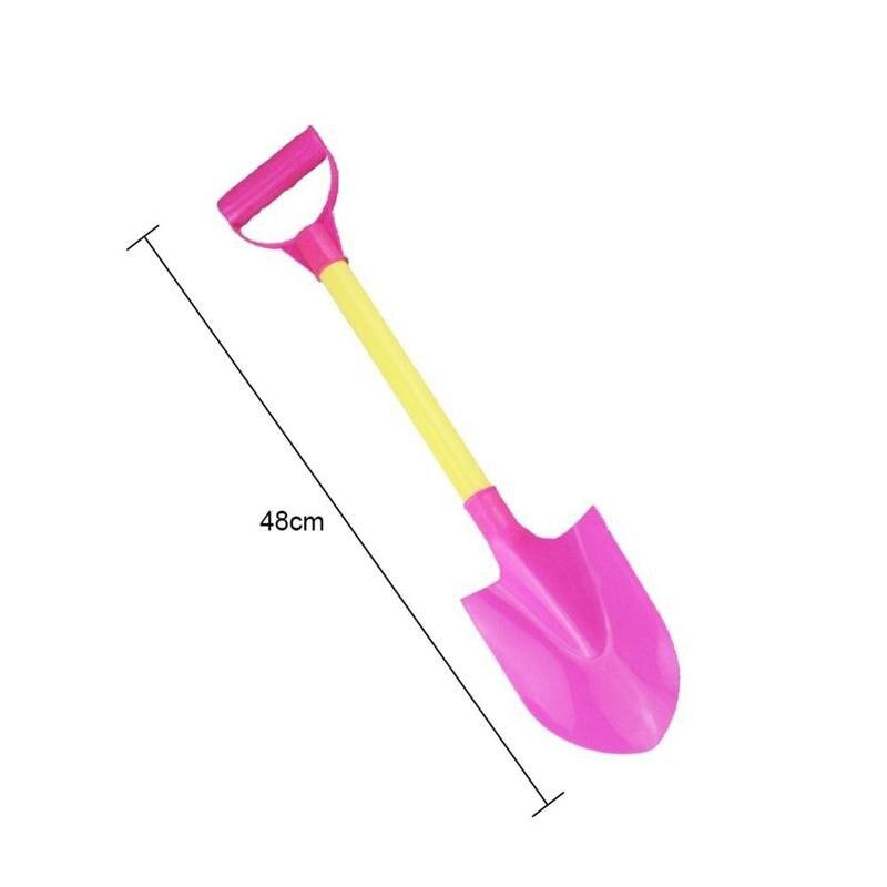 Beach Toys Large Beach Shovel 48cm Play Sand Shovel Tools Kids Summer Dig Sand Shovel Soil Water Toys