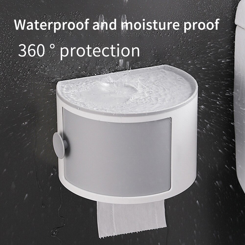 Tissue Holder Wall Mounted Home Hotel Corner Multilayer Superposition Bathroom Accessory Cosmetics Storage Box Space Saving