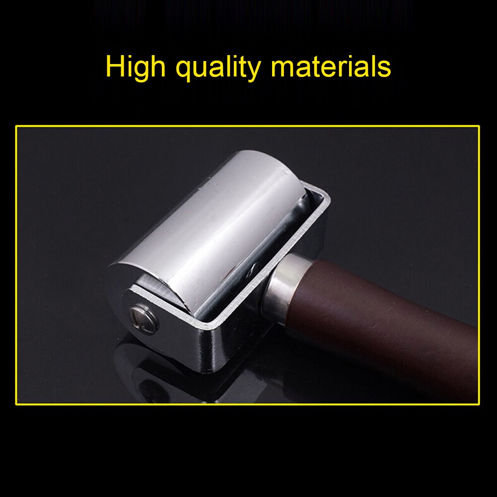 26/60/100mm Brayer encre peinture gravure rouleau Art estampage en cuir bord presse Creaser garniture rouleau bricolage artisanat main outil de poussée