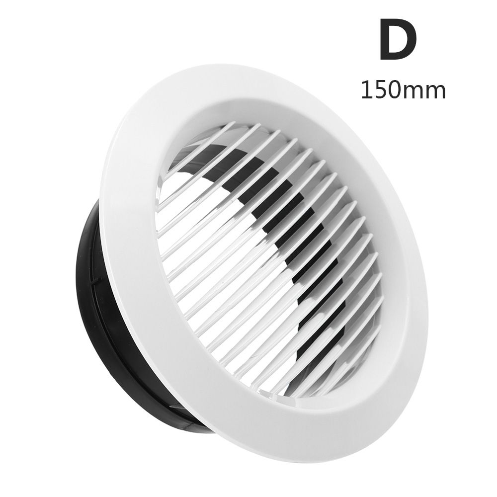 Ventilatieroosters Extract Ventiel Grille Anti-Vogel En Rat Luchtcirculatie Ventilatieopeningen Afdekken Air Vent Airco Toevoer: Donkergrijs