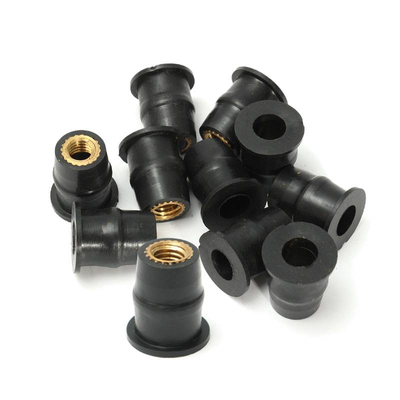 Motorfiets M4/M5/M6 Rubber Goed Noten Blind Sluiting Voorruit Voorruit Kuip Cowl Fastener Schroeven Universele