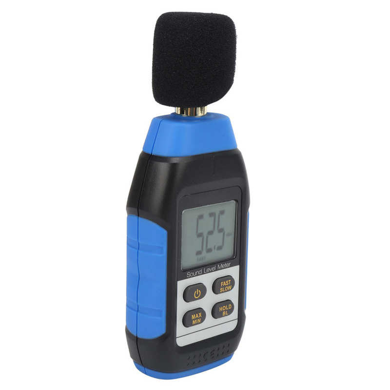 VMS-1 Draagbare Decibel Meter Met Lcd Backlight Hoge Nauwkeurigheid Sound Level Meter Meten Sound Level Noise Decibel Meter