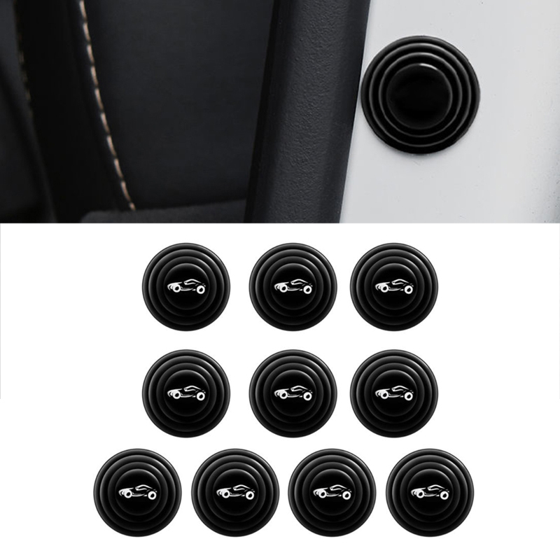 Guarnizioni antirumore muto ammortizzanti universali Protezione paraurti Adesivi protettivi per paraurti porta auto per auto camion SUV