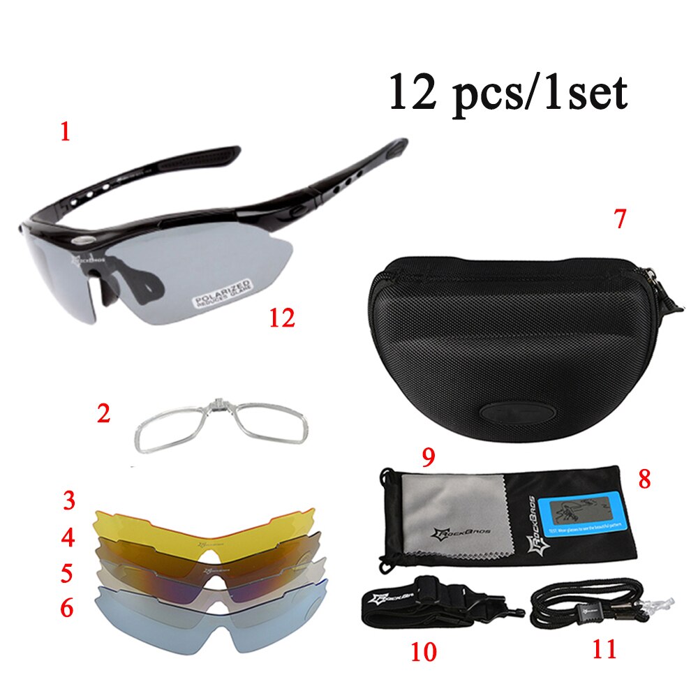 Cykel solbriller mtb briller landevejscykel motocross beskyttelsesbriller sport spejl solbriller cykel briller: B1