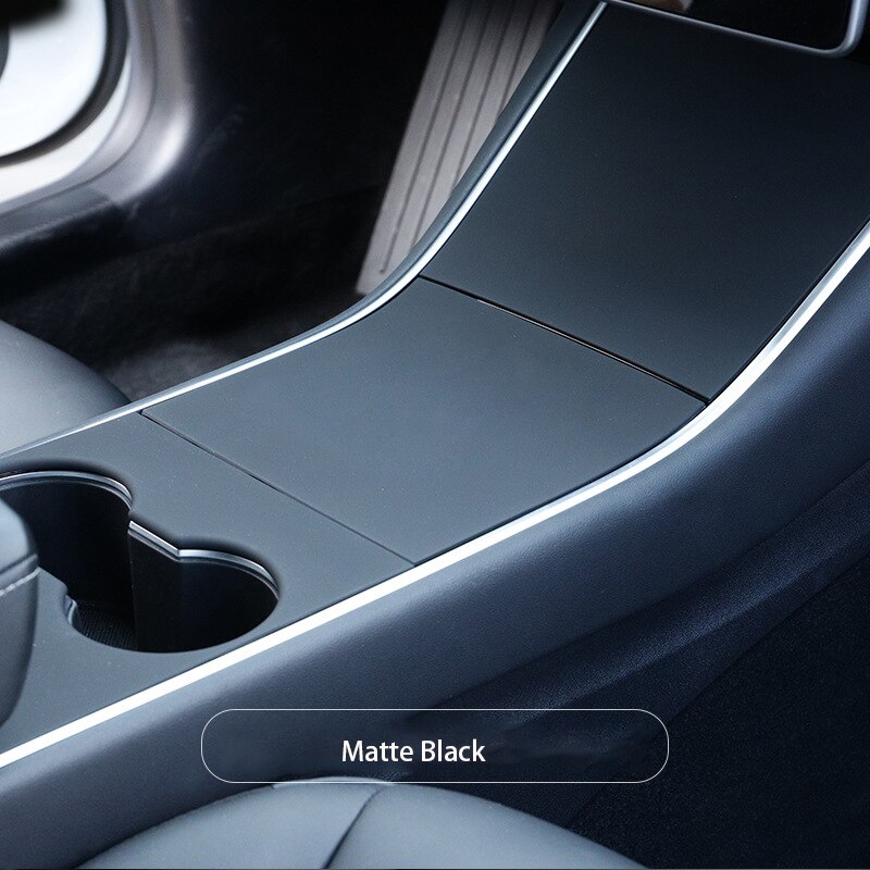Car Central Control Panel Protective Patch for Tesla Model 3 Central Console Three Patch for Tesla Model 3/Y