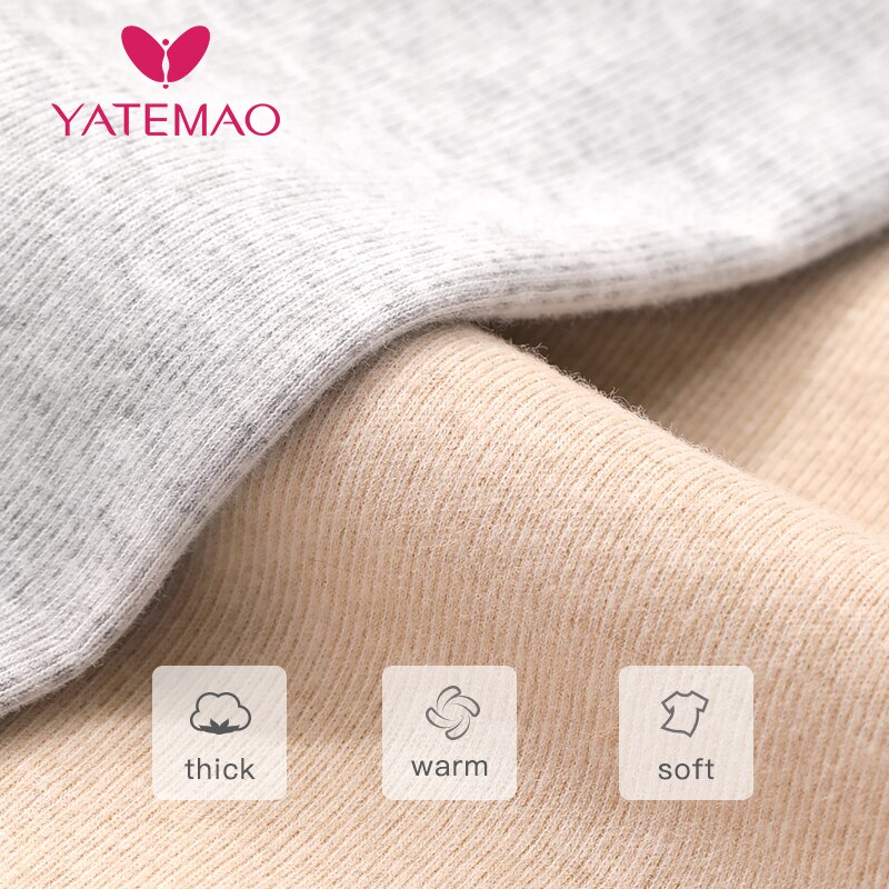 YATEMAO 2PCS/set Spring Fall Baby Clothes Newborn baby Clothing for Girls boys 0-12M