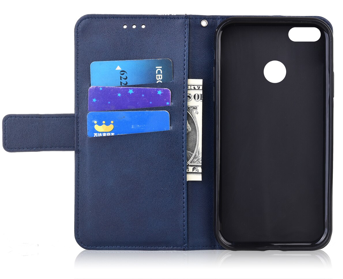 Y6 Pro Cover For Huawei Nova Lite Enjoy 7 Coque Phone Bag P9 lite mini Phone Bag Wallet Flip Leather Case