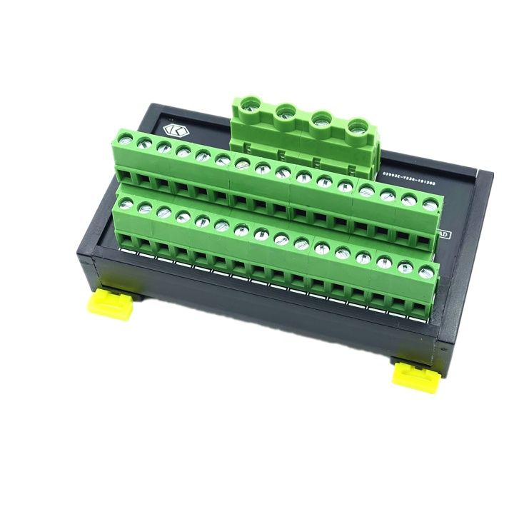 Power supply terminal Block DB distribution 2 input 12 output plus or minus common port AC/DC current split terminal bar