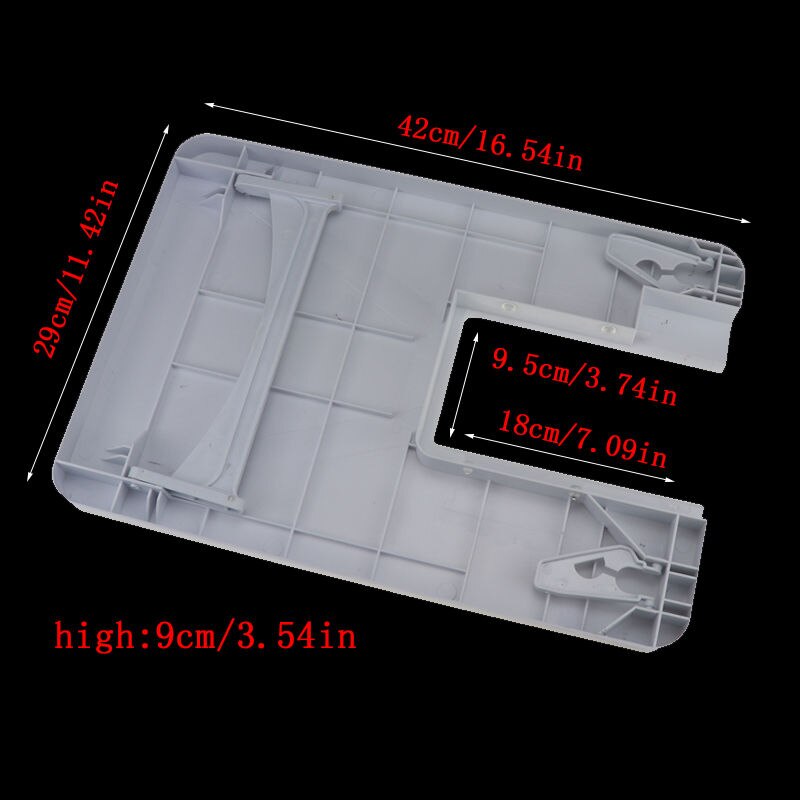 Symaskin plast förlängningsbord expansionsbräda hushållssymaskin expansionsbräda pyssel tillbehör: 702