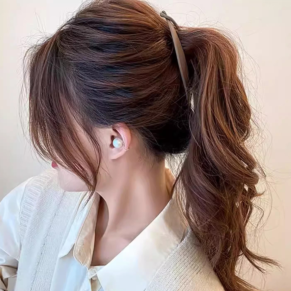 Matowa spinka do włosów w kształcie ryby kucyk bananowa spinka do włosów opaska dla kobiet akcesoria do włosów spinki do włosów Twist Clamp Barrettes nakrycia głowy