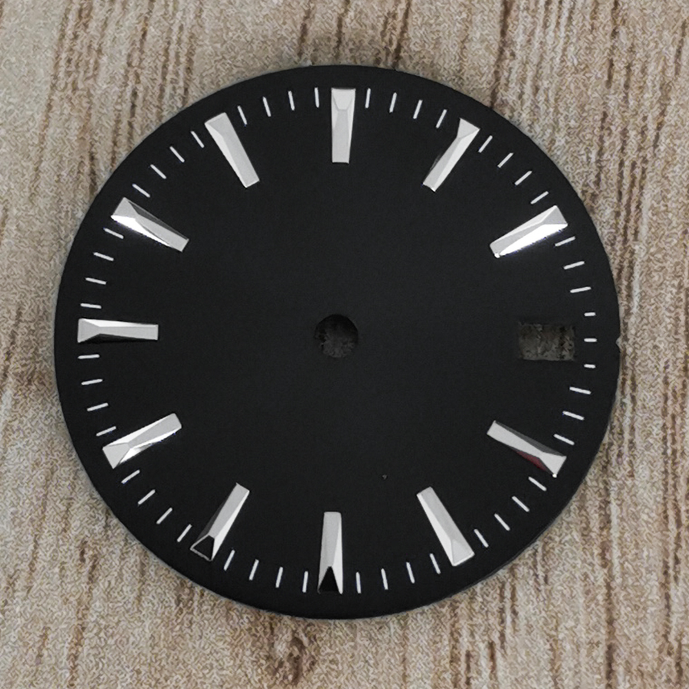 Modified Watch Accessories Watch Dial Stripes Sunburst Simple Watch Face for NH35/364R/7S Movement: Multicolor