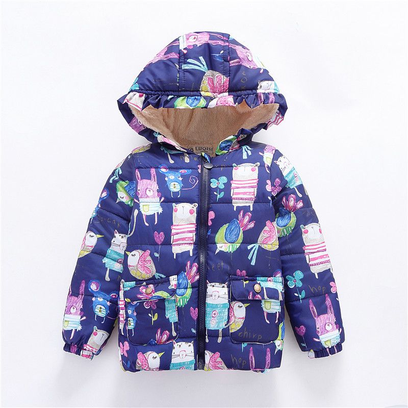 Ropa de otoño para niñas recién nacidas, prendas de vestir para bebés, abrigos con capucha de algodón, chaqueta para bebés