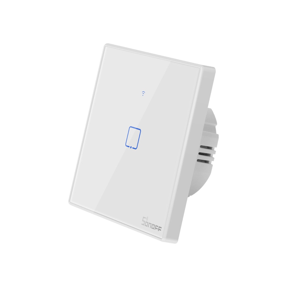 Sonoff TX T2 EU 1 2 3 Gang Wifi Switch Smart Home Remote Control RF Wall Touch Timer Light Switch Via Ewelink Work with Alexa