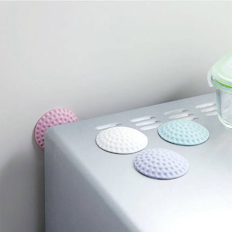 3Pcs Door Stopper Silicon Soft Door Cushion Protection Pad Rubber Silicone Stopper Door Mute Stickers Hardware Bumper Wall Mat