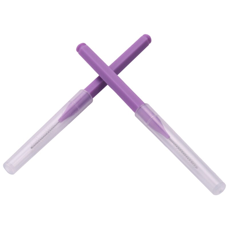 16X Tooth Floss Oral Hygiene Floss Soft Interdental Brush Toothpick Healthy For Teeth Cleaning Oral Care Purple